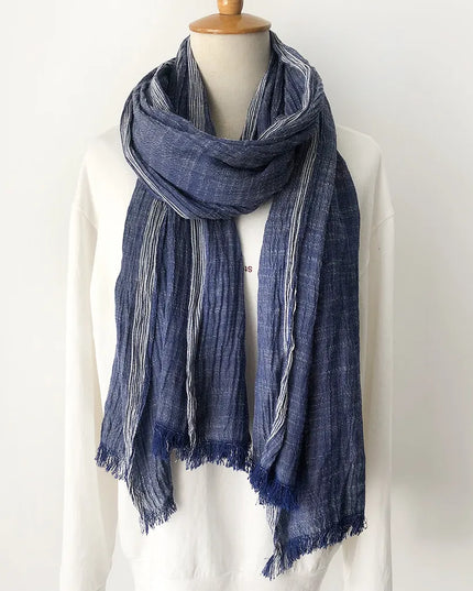 Szalik męski w stonowanych kolorach