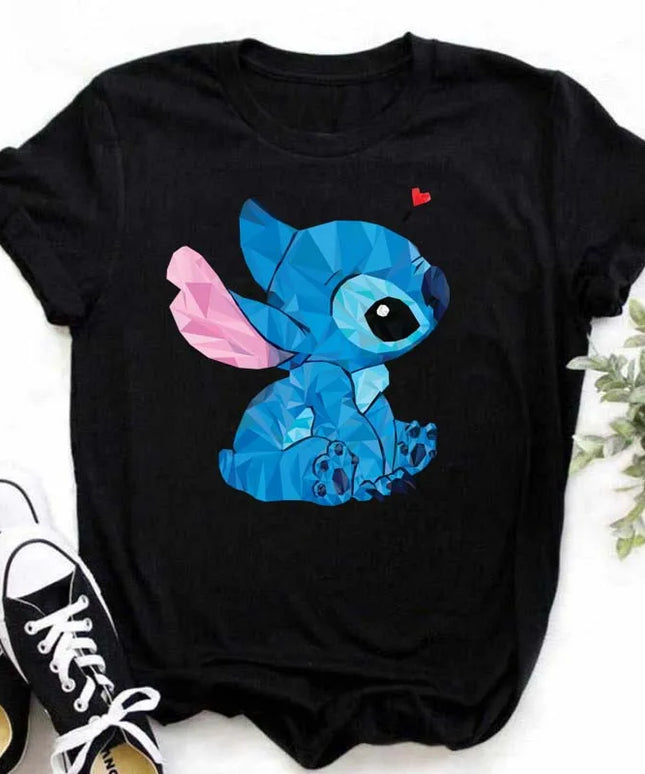 Damski T-shirt ze Stitchem