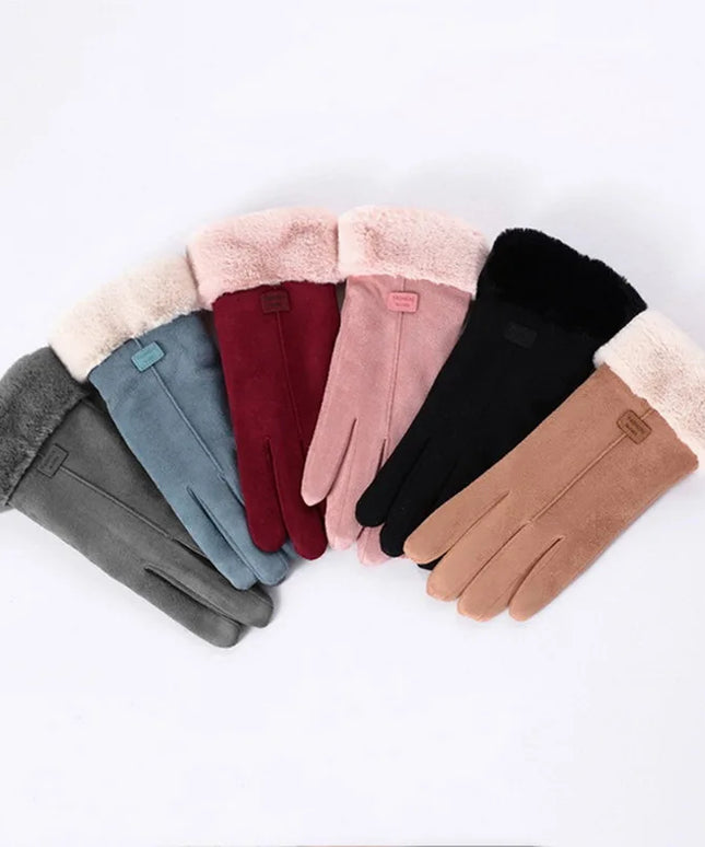 Rękawiczki damskie z ociepleniem