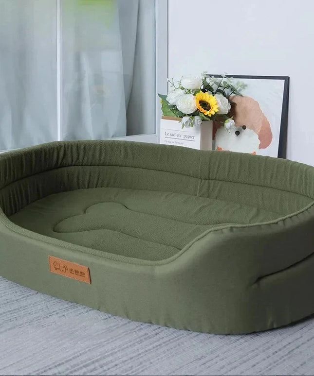 Miękkie legowisko dla psa lub kota – głębokie posłanie z podwyższonymi bokami i wygodnym wnętrzem