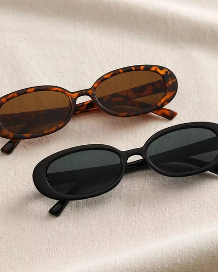 Damskie okulary przeciwsłoneczne owalne