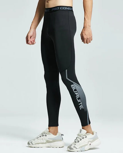 Sportowe legginsy męskie elastyczne