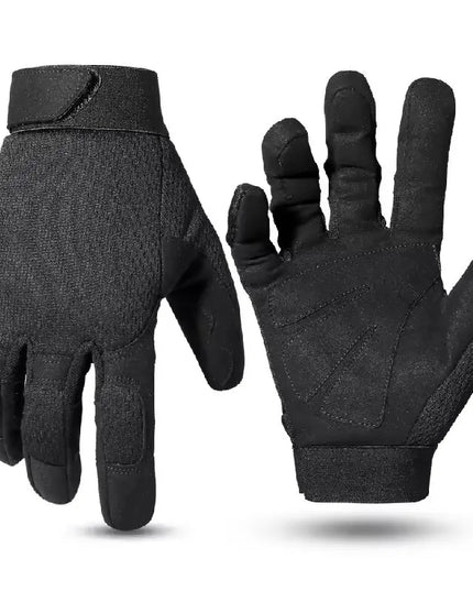 Rękawice taktyczne full-finger z ekranem dotykowym – unisex, antypoślizgowe