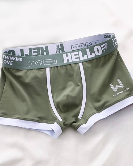 Bokserki męskie z nadrukiem