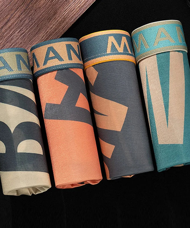 Bokserki męskie dwukolorowe w zestawie 3 par