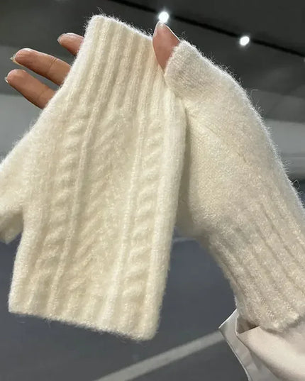 Krótkie rękawiczki damskie