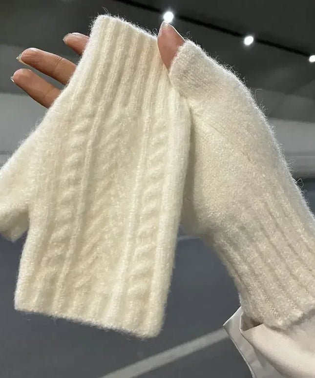 Krótkie rękawiczki damskie