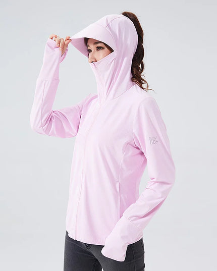 Sportowa bluza damska z kapturem w formie daszka