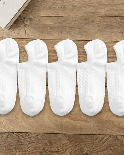 Skarpetki męskie stopki w jednolitym kolorze