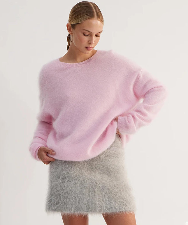 Damski klasyczny sweter oversize