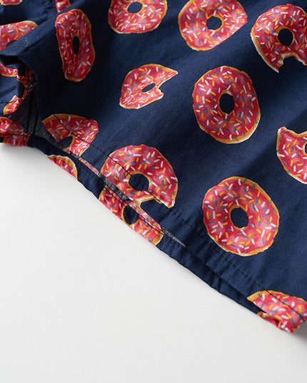 Bokserki luźne męskie we wzory w ciemnym kolorze 3 pary