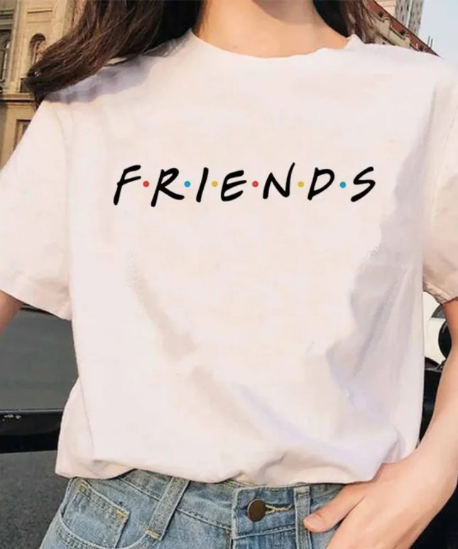 Damski T-shirt z logo serialu Friends
