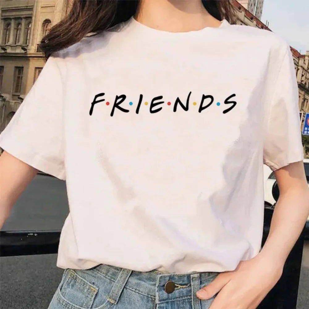 Damski T-shirt z logo serialu Friends