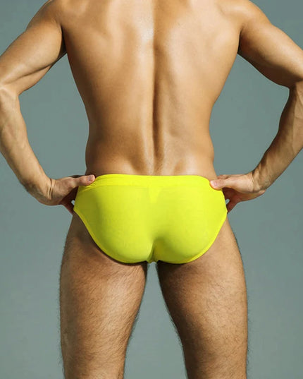 Męskie slipy kąpielowe ze sznurkiem