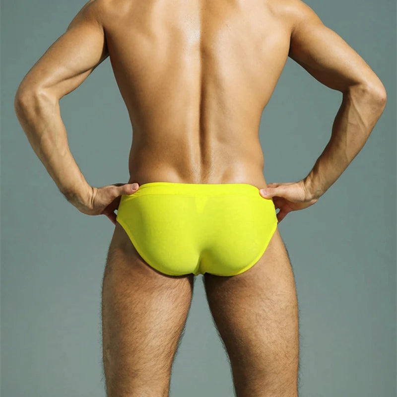 Męskie slipy kąpielowe ze sznurkiem