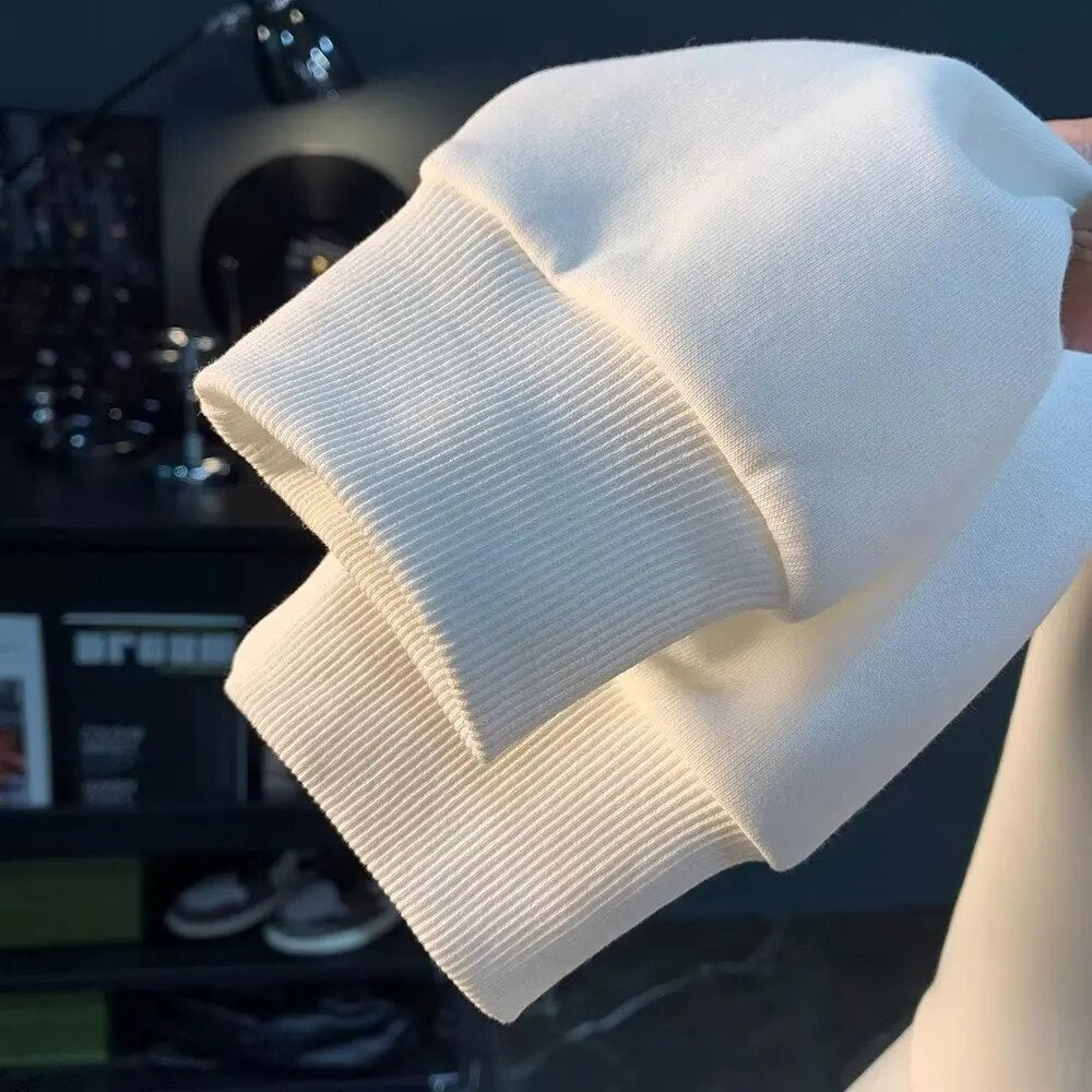 Męska bluza z nadrukiem na plecach