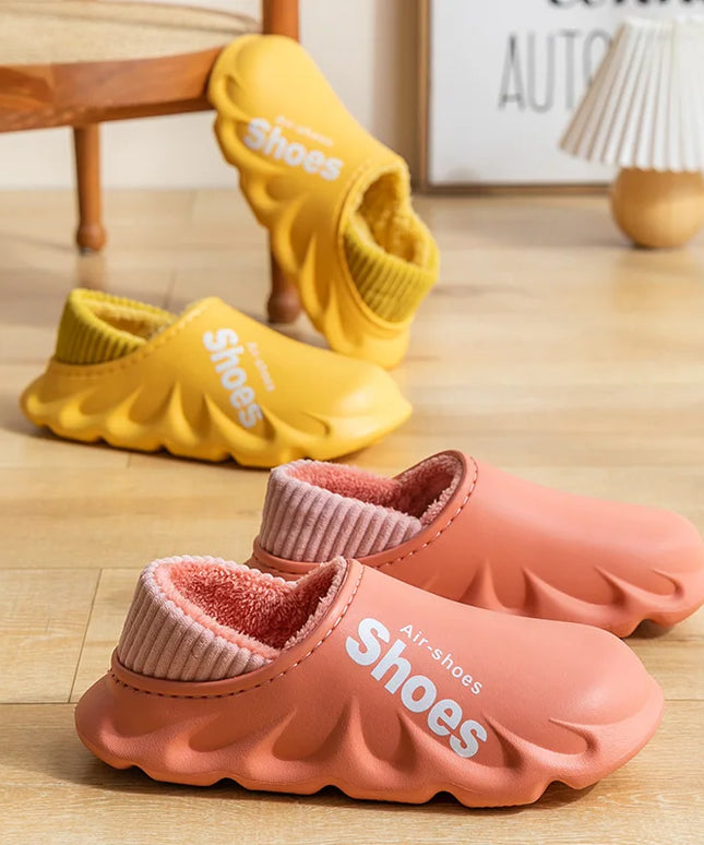 Lekkie klapki z ocieplanym środkiem