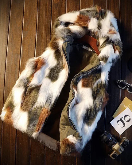 Kamizelka damska z futerka