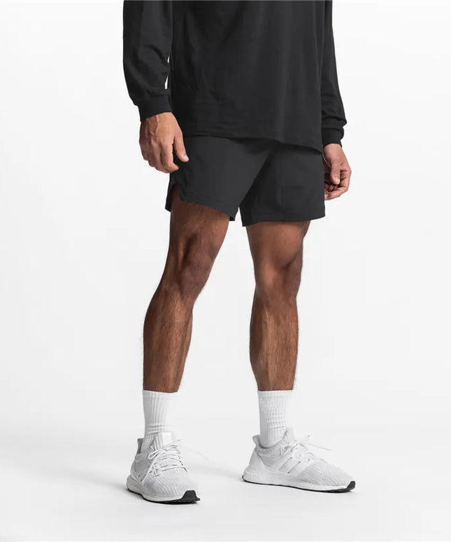 Sportowe spodenki męskie krótkie, z kieszonką na plecach