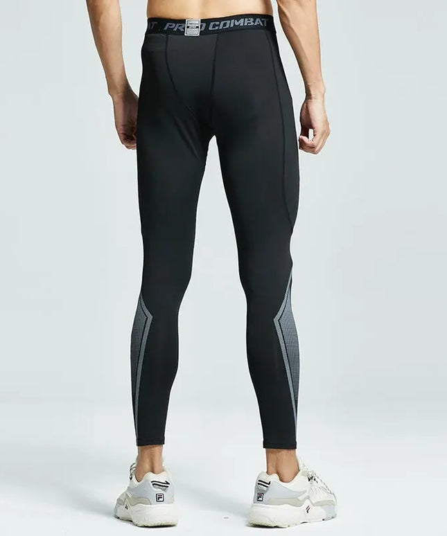 Sportowe legginsy męskie elastyczne