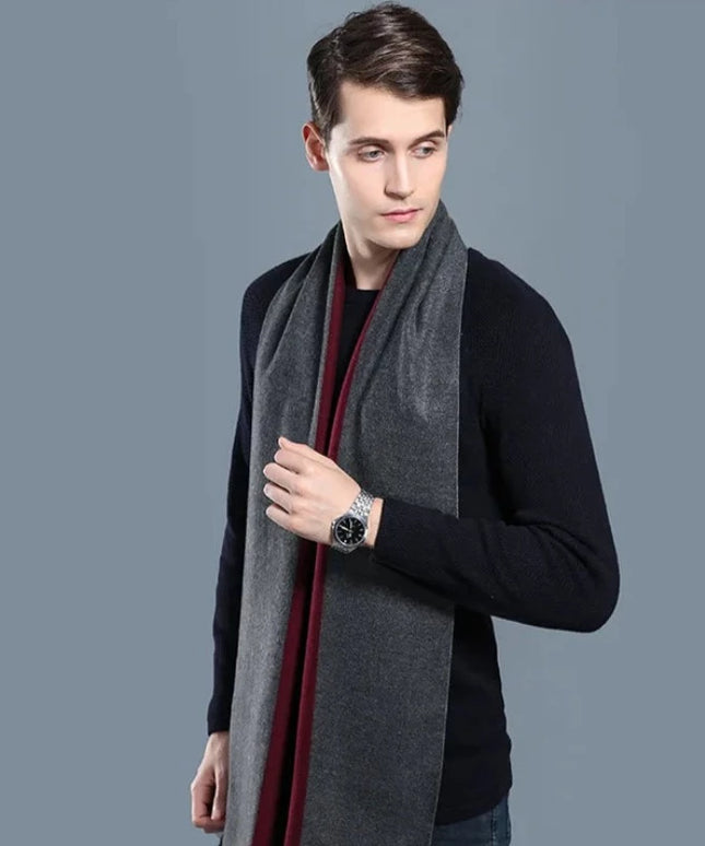 Klasyczny szalik męski