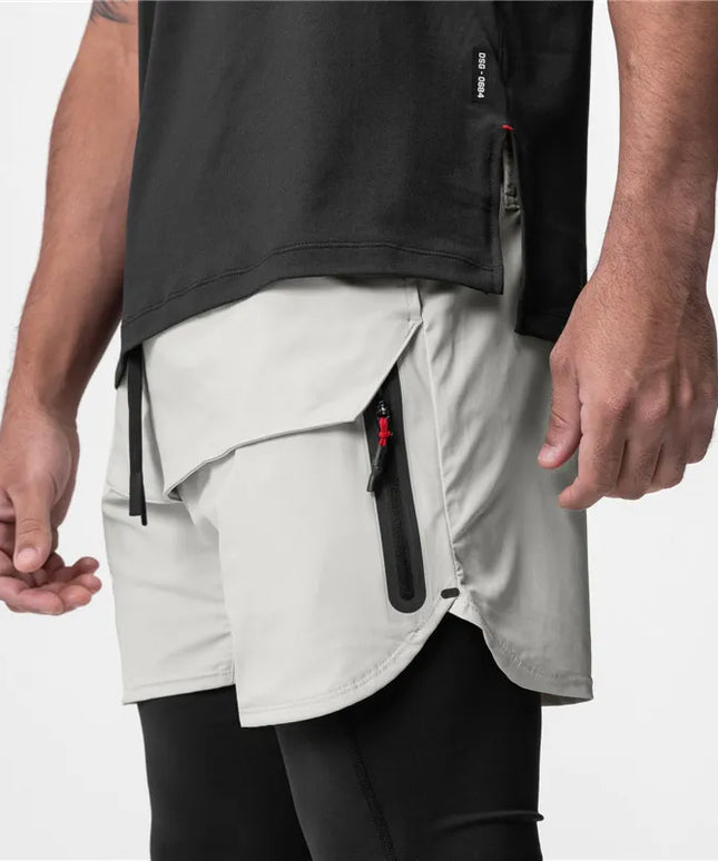 Sportowe spodenki męskie szybkoschnące