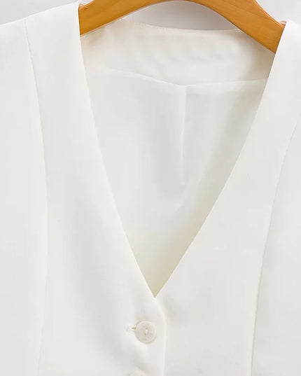 Kamizelka damska garniturowa