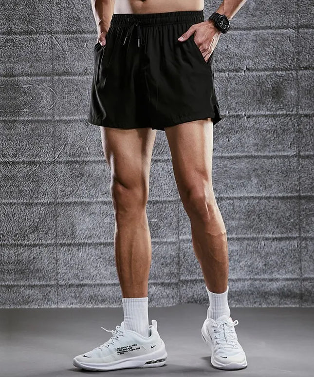 Sportowe spodenki męskie przewiewne - krótki fason