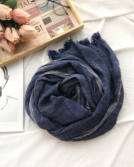 Szalik męski w stonowanych kolorach