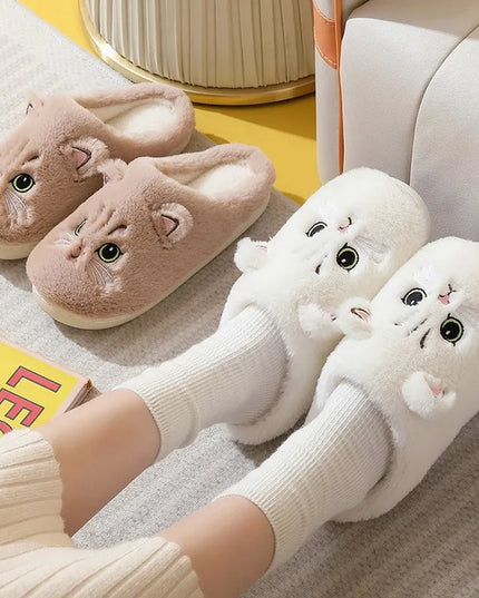 Klapki z motywem kota