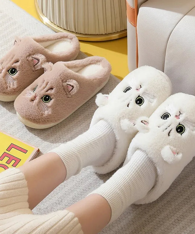 Klapki z motywem kota