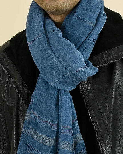 Szalik męski w formie chusty