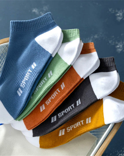 Skarpetki męskie stopki sportowe 5 par