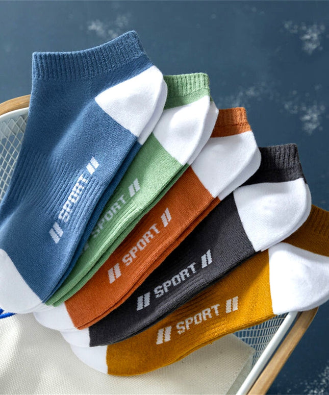 Skarpetki męskie stopki sportowe 5 par