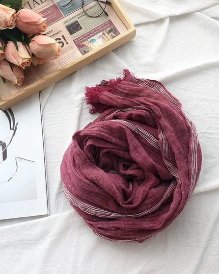 Szalik męski w stonowanych kolorach