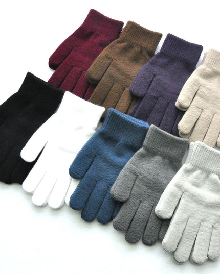 Rękawiczki unisex klasyczne na zimę