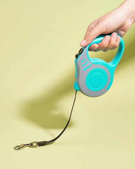 Automatyczna smycz dla psa i kota – mocna nylonowa smycz 3m lub 5m z blokadą