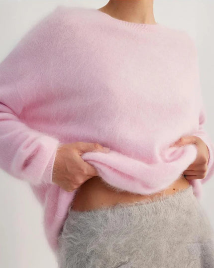 Damski klasyczny sweter oversize