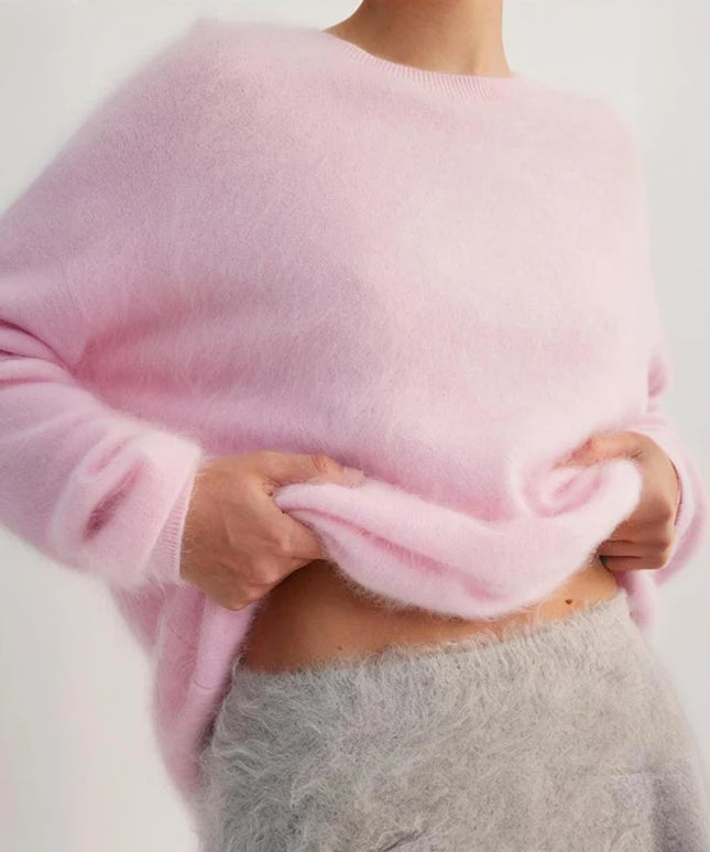 Damski klasyczny sweter oversize