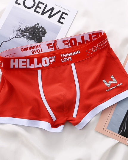 Bokserki męskie z nadrukiem