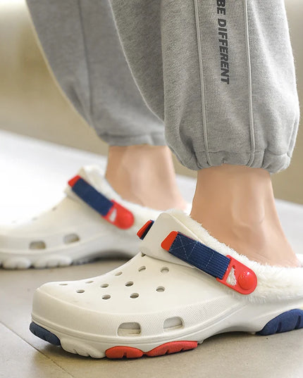 Klapki z puszystym wypełnieniem