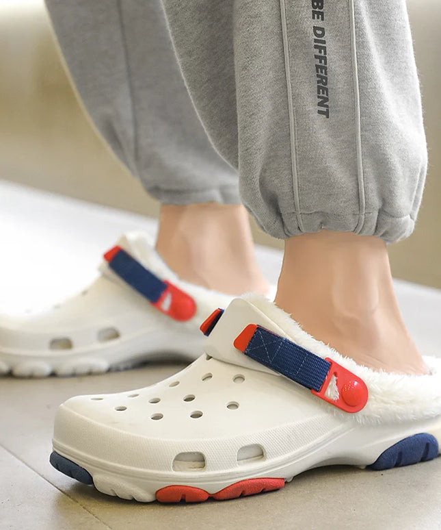 Klapki z puszystym wypełnieniem