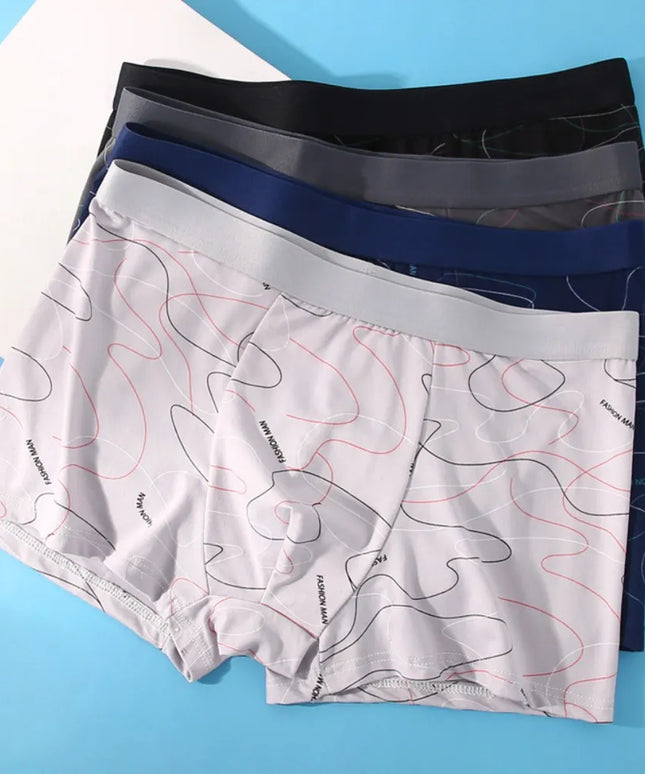 Bokserki męskie we wzorki
