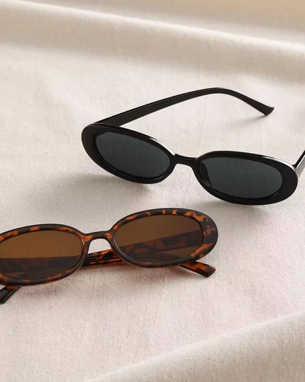 Damskie okulary przeciwsłoneczne owalne