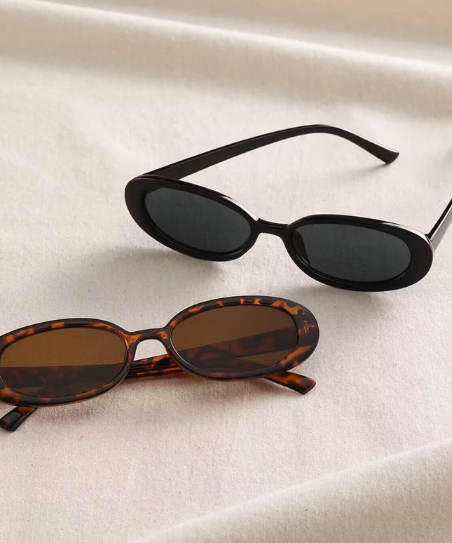 Damskie okulary przeciwsłoneczne owalne