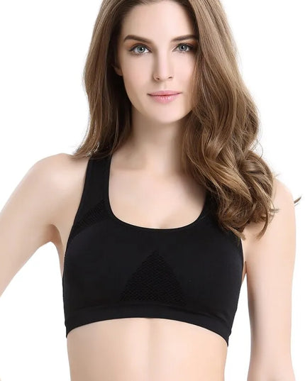 Sportowy biustonosz z siateczką