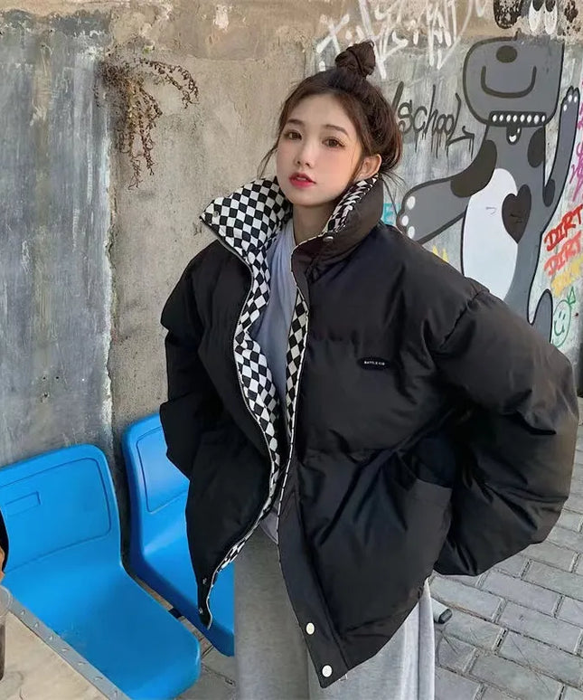 Damska kurtka puchowa oversize