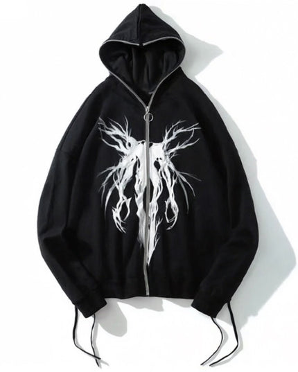 Męska bluza oversize rozpinana