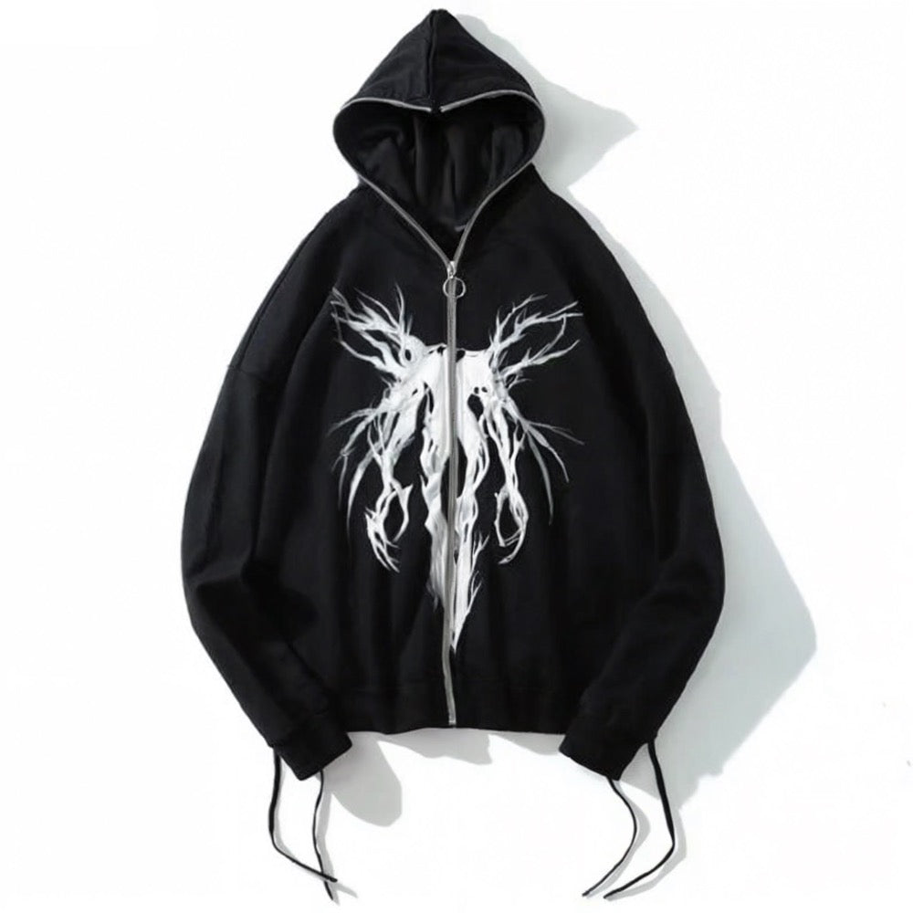 Męska bluza oversize rozpinana