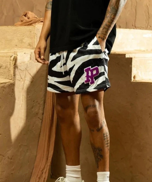 Męskie szorty letnie w zwierzęce wzory